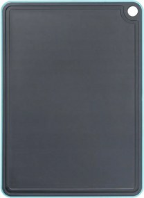 Konyhai vágódeszka élelmiszerekhez műanyag szürke 35,5x26cm