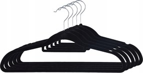 Maxi velúr akasztó szett 5 db-os fekete