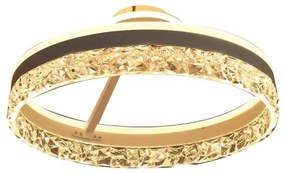 LED Dimmelhető felületre szerelhető csillár LED/86W/230V 3000-6500K fehér + távirányítás