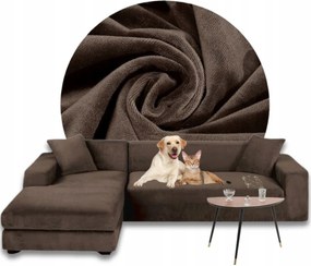 Sarok Huzat Kanapé Velúr Prémium Plüss Bal 3+3OS Oeko-tex