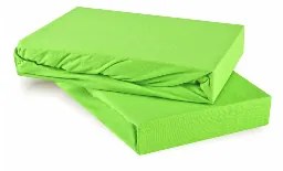EMI zöld szupersztreccs lepedő, 90x200-as lap