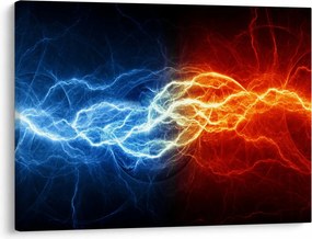 Az elektromos feszültség képe (70x50 cm)