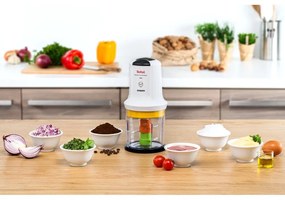 Fehér elektromos aprító Masterchop XL MB450B38 – Tefal
