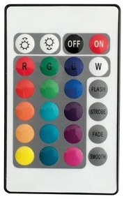 LED RGBW napelemes lámpa BALL LED/3,2V 500 mAh Ø30 cm IP65 + távirányító