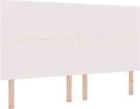 vidaXL Fejtámla Krém 180 cm Bársonyos szövet