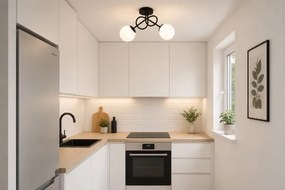 BRILAGI - MILO felületre szerelhető csillár 2xE27/60W/230V fekete