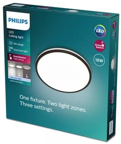 Philips- LED Dimmelhető mennyezeti lámpa OZZIET SCENE SWITCH LED/18W/230V 4000K