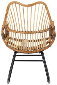 Natúr színű hintafotel Reine – Bloomingville