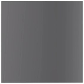 8 db magasfényű szürke szerelt fa könyvespolc 40 x 40 x 1,5 cm