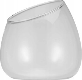 Ferde tál Üveg váza ferde terrárium növények számára