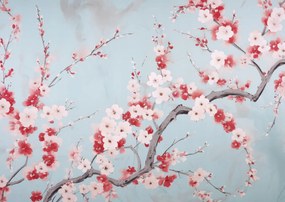 Poszter 84x59,5cm Cseresznye virágzásban