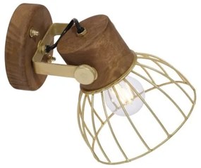 Leuchten Direkt 11486-60 - Fali spotlámpa ALAMI 1xE27/25W/230V