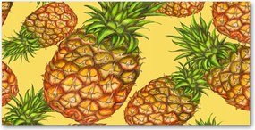 Fotótapéta falra edzett üveg Ananász 140x70