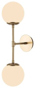 Kruva aranyszínű fali lámpa, hosszúság 58 cm - Squid Lighting