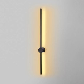 Sword 13484 fekete fém LED falilámpa