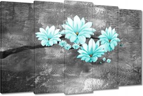 Vászonkép 150x95 Türkiz magnólia