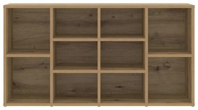 Cipőpad polcokkal kézműves tölgy 103 x 30 x 54.5 cm Faanyag
