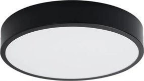 Kerek Led plafon Onyx 40 fekete Led 3000K Sollux SL.1244