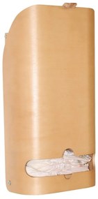 Natúr színű fali pelenkázó bükkfa dekorral Waldhochzeit – Roba