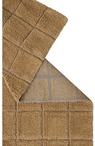 Okkersárga kézi szövésű gyapjú szőnyeg 170x240 cm Mosaic Ochre – Lorena Canals