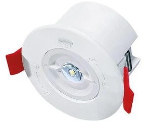 Solight WO533 - LED beépíthető vészvilágító lámpa LED/1,5W/230V 1800 mAh