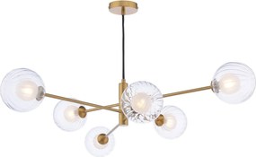 Dar Lighting modern függeszték vignette antik réz darvig0645-20