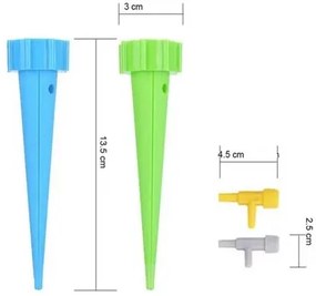 Spike Drip Készlet növények öntözéséhez - 10x locsoló csepegtető szeleppel - zöld