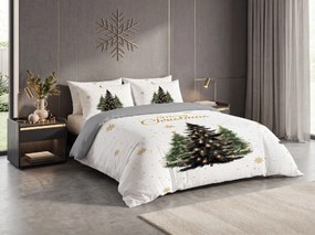 3D Mikroszálas ágyneműhuzat MERRY TREES fehér Ágyneműhuzat mérete: 70 x 90 cm | 140 x 200 cm