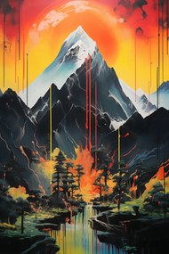 Poszter 61x91,5cm Hegyi alkímia