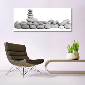 Üvegkép falra kövek Art 125x50 cm