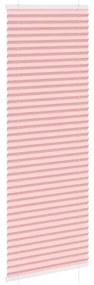 pliszírozott redőny rózsaszín 40x100 cm szövetszélesség 39,4 cm