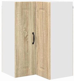 Fali konyhaszekrény Sonoma tölgy 57 x 57 x 80 cm Faanyag
