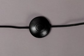 Sötétbarna-zsályaszínű állólámpa textil búrával (magasság 143 cm) Vertigo – Dutchbone