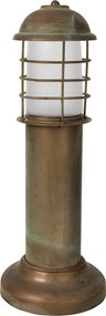 NOVOLUX 667B-G05X1A-33 ISEO Modern Kültéri Állólámpa Antik Sárgaréz, Fehér E27 IP44