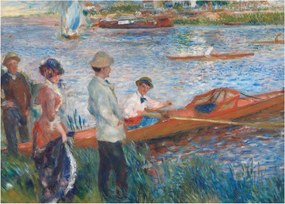 Kép - Auguste Renoir, Oarsmen at Chatou, reprodukciók (70x50 cm)