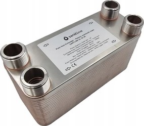 Hőcserélő Sanitline 40 Lemezes Teljesítmény 50kW 4x 1" Hüvelyk DN25