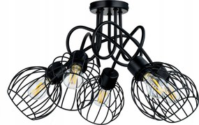 Mennyezeti Lámpa csillár Függő Loft drót Gömb 5