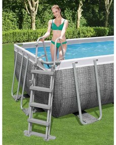 Bestway Flowclear 4 fokos biztonsági létra 122 cm