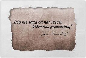 Poszterek 90x60 Isten nem követel tőlünk...