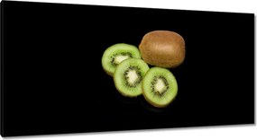 Vászonkép 115x55 Felek Zöld Kiwi