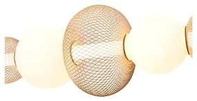 Zuma Line MD2596-5B-3BGT- LED csillár kábelen SARR 27W/230V 3000-5700K aranyszínű + távirányító