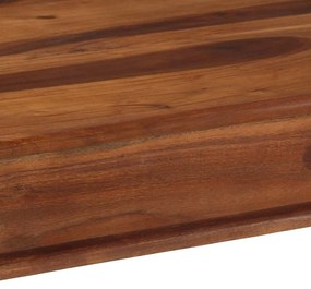 bárasztal 120x60x107 cm tömör fa akácfa