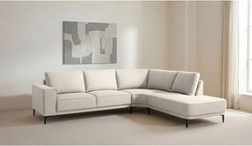 Krémszínű sarokkanapé (jobb oldali) Copenhagen – Scandic