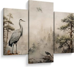 Kép - Rajzfilm tájkép (90x60 cm)