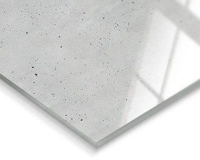 Glassclock Concrete falióra, 20 x 60 cm - Styler
