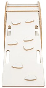 Fehér borovi fenyő hinta 39x75x38 cm Montessori – Meowbaby