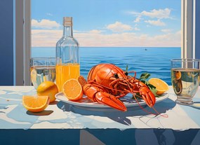 Poszter 55x40cm Homárok Nem Párosítható