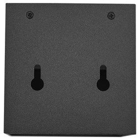 Kültéri fali lámpa fekete, LED-del, 2-fényes, IP65, szolár - Charlene