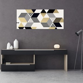 Kép - Geometriai formák N⁰1 (120x50 cm)