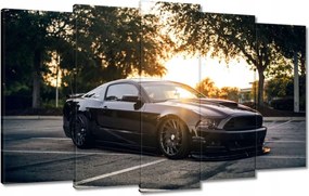 Képek 100x60 Fekete fenevad Mustang